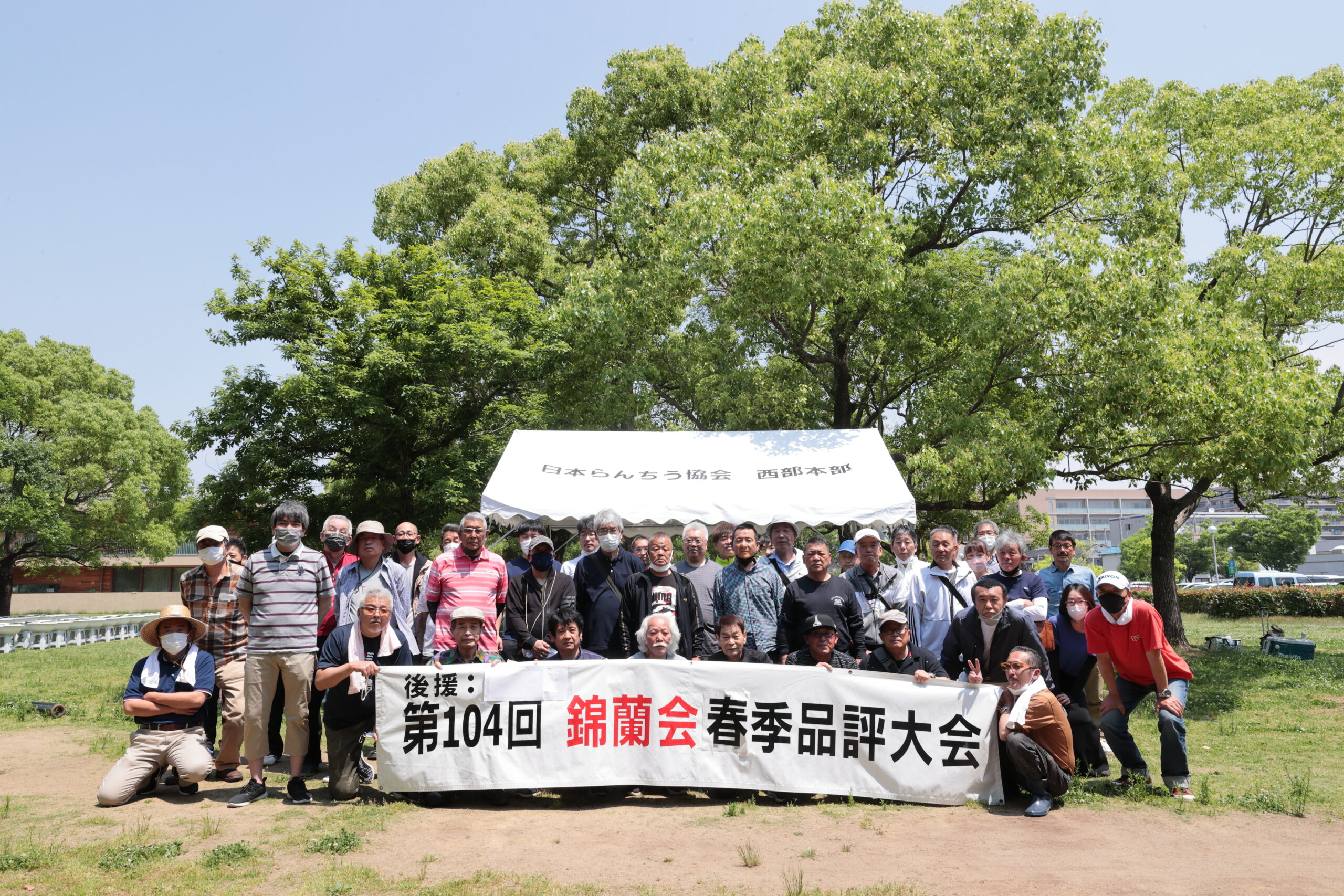 錦蘭会 第104回 春季品評大会 弍歳会 大の部 令和四年 5月22日